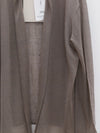 SWAYING 25 Early Autumn Seamless Outline Wool Cardigan SW-SW25PF1T14C2-QZ Light Brown
